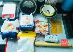 Illustration of how to make cranberry cookies 1