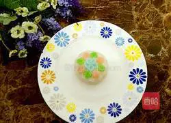 Illustration of how to make colorful snowskin mooncakes 10