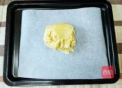 Illustration of how to make sesame biscuits 3