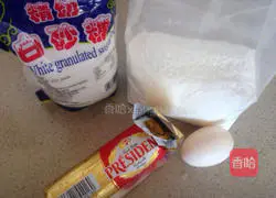 Illustration of how to make butter cookies 1