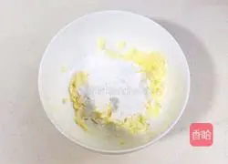 Illustration of how to make kiwi fruit shaped biscuits 2