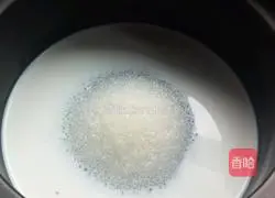 Illustration of how to make milky almond biscuits 1