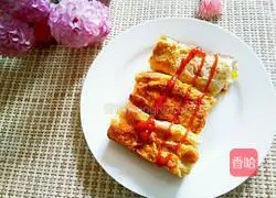 Illustration of how to make toast cheese rolls 6