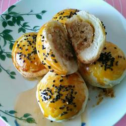 Fresh meat mooncakes