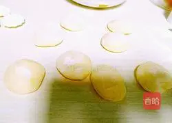 Sweet orange snow-skin mooncakes Illustration of how to do it 9