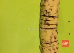 Crane Illustration of how to make raspberry cookies 8