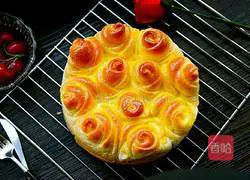Illustration of how to make rose bread for romantic feelings 10