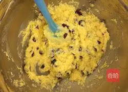 Illustration of how to make cranberry cookies 3