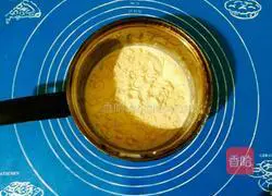 Illustration of how to make whipped cream toast with deer pattern (soup) 1