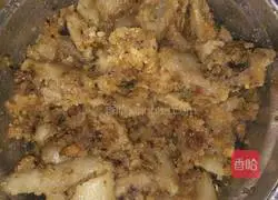 Illustration of how to make steamed meat with biscuits (sweet) 6