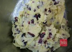 Illustration of how to make cranberry cookies 4