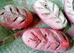 Illustration of how to make purple sweet potato with cranberry mochi stuffing 14