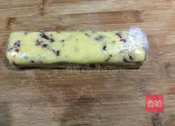 Cranding Illustration of how to make raspberry cookies 7