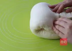 Illustration of how to make rice porridge toast 9