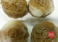 Lotus Seed Snow Skin Mooncake (Lazy Man) Recipe Illustration 10