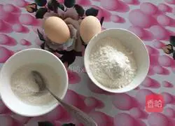 Illustration of how to make finger biscuits 1