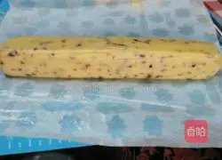 Illustration of how to make cranberry cookies 1