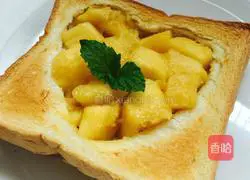 Mango Love Toast Recipe Illustration 7