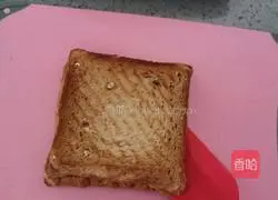 Illustration of how to make jam toast 12