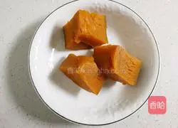 Pumpkin Illustration of how to make coconut bread 1