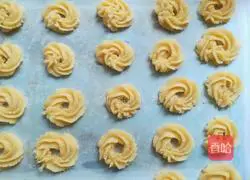 Illustration of how to make cookies (crisp flavor) 9