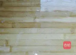 Illustration of how to make black rice stuffed mooncakes 9