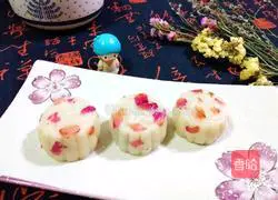 Rose Snow Skin Mooncake Recipe Illustration 17