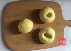Illustration of how to make three-color margarita cookies 11