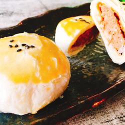 Fresh meat mooncakes