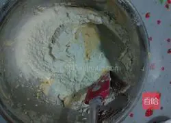 Illustration of how to make heart-shaped peanut butter cookies 7