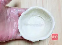 Coconut Milk Purple Sweet Potato Milk Skin Mooncake Recipe Illustration 10