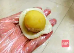 Illustration of how to make mung bean snowskin mooncakes 12