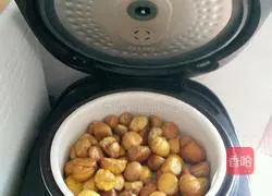 Illustration of homemade chestnut stuffing (snowskin mooncake stuffing) 4