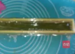 Illustration of how to make matcha biscuits 6