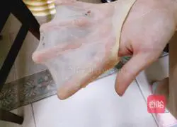 Illustration of how to make hand-knitted toast 7