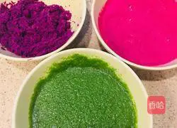 Illustration of how to make colorful toast 3