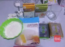 Snow Skin Mooncake Recipe Illustration 1