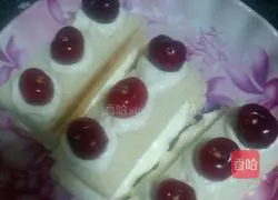 Cherry Cream Toast Recipe Illustration 9