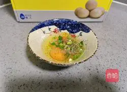 Toast with eggs Illustration of how to do it 3