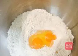 Illustration of how to make matcha milk toast 2