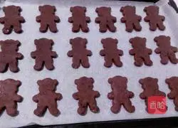 Chocolate Cocoa Bear Cookies Recipe Illustration 13