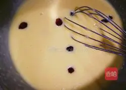 Illustration of how to make raisin soufflé 6