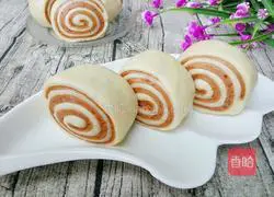 Illustration of how to make chocolate rolls 16