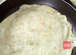 Illustration of making sauce-flavored pancake 10