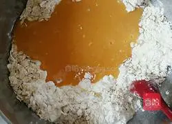 Illustration of how to make oatmeal cookies 4