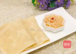 Illustration of hand-rolled scallion pancakes (steamed) 11