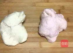 Chocolate two-color toast recipe 2