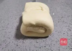 Illustration of how to make marble toast with bean paste 14
