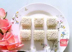 Illustration of how to make chestnut and snow skin mooncakes 19