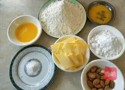 Finger cookies Illustration of how to do it 1